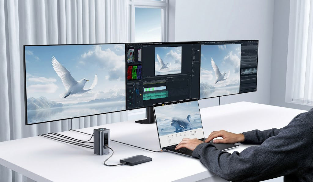 Triple Monitor Docking Station Windows: MST Explained
