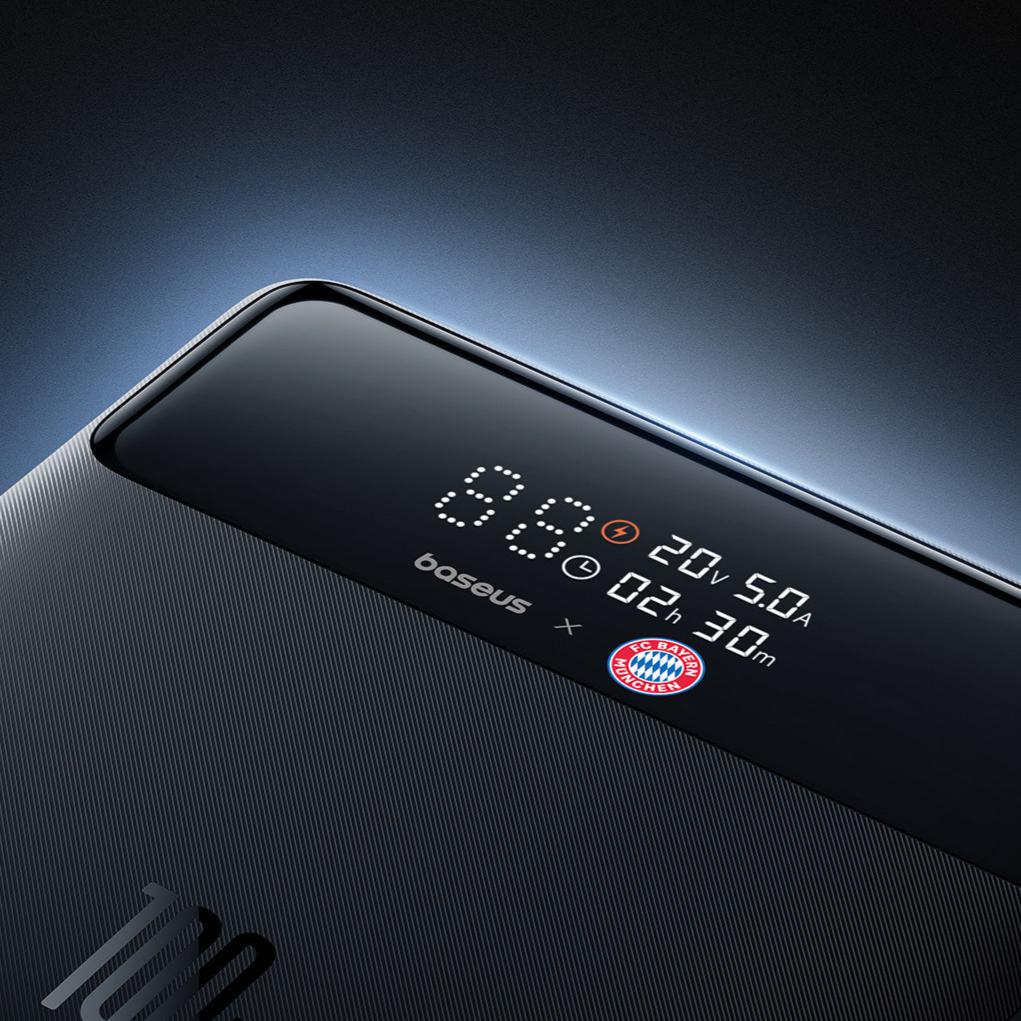 Baesus FC Bayern Blade HD Power Bank 100W 20000mAh