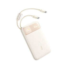 Baseus EnerFill FC11 Power Bank with Dual Built-in USB-C Cables 10000mAh 45W