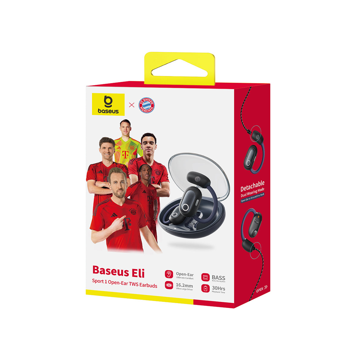 Baseus x Ec Bayern Eli Earbuds Package