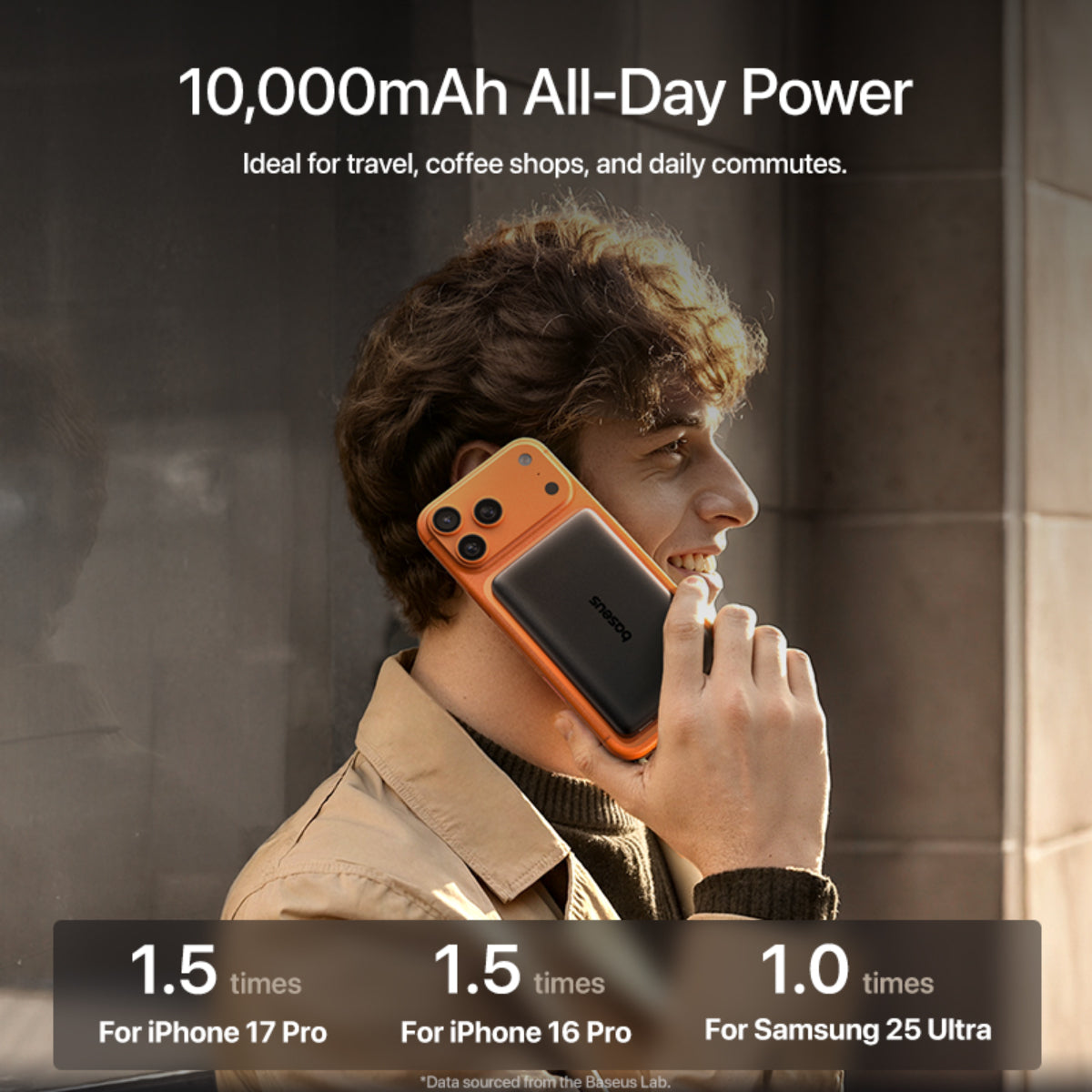 Baseus PicoGo AM52 Qi2.2 Magnetic Power Bank 10000mAh 25W