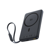 Baseus PicoGo AM52 Qi2.2 Magnetic Power Bank with Built-in Cable 10000mAh 45W